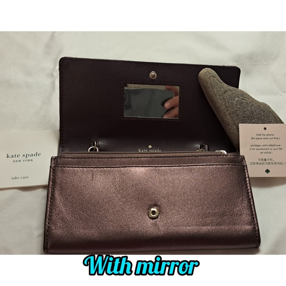 KATE SPADE WALLET IN CHAIN QUILTED LARGE - Picture 3 of 8